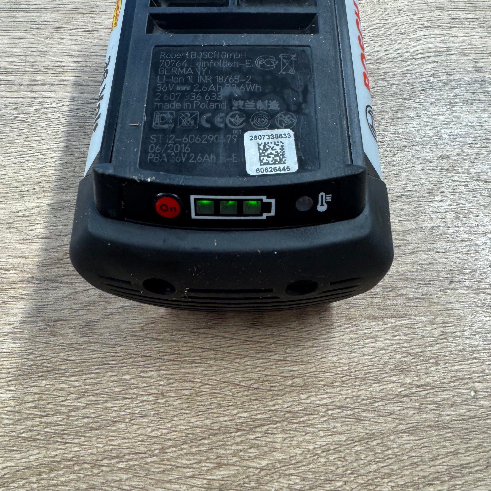 Bosch 36V 2.6Ah Li-Ion Battery Used High Power Power Tool Battery Pack - Image 16