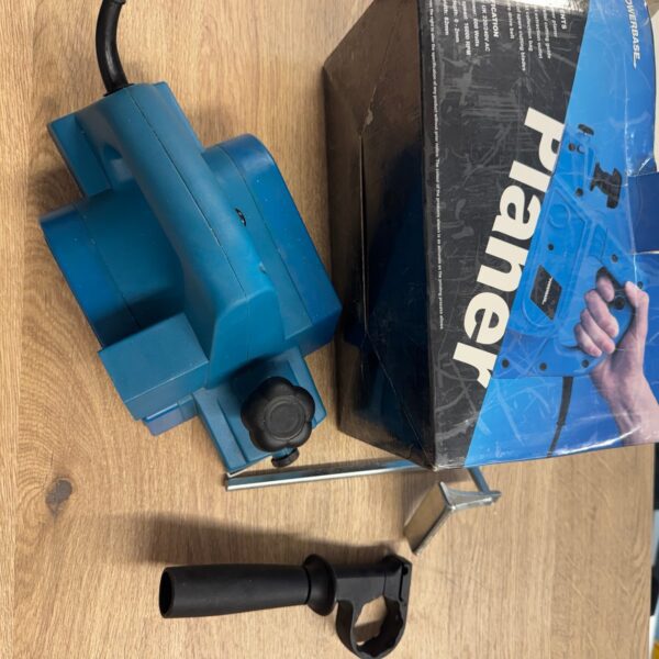 Powerbase Electric Planer 600w  220-240v with fence and bag - USED