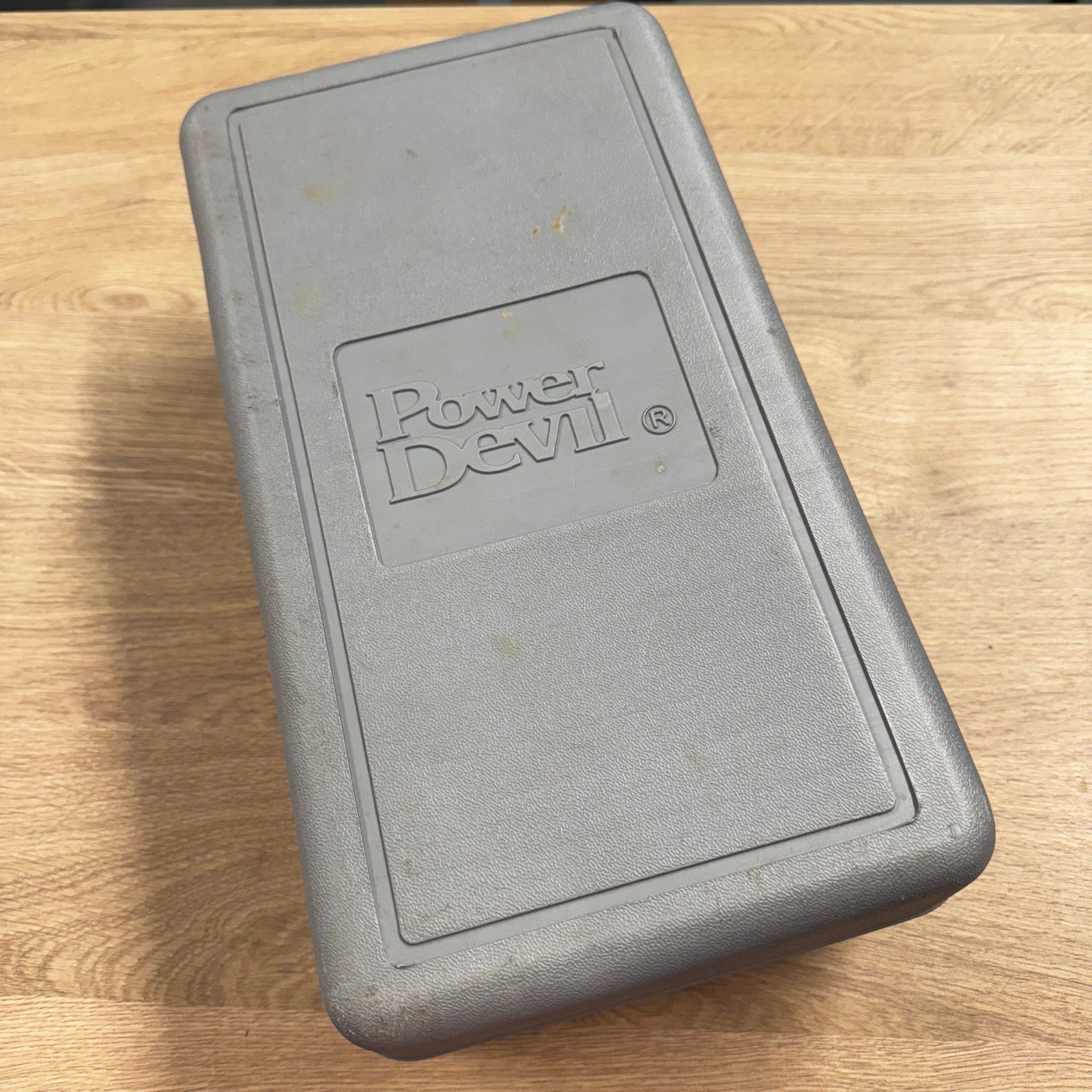 Power Devil 800W Angle Grinder 230V Used With Case Handle Spanner & Discs - Image 4