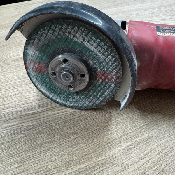 Power Devil 800W Angle Grinder 230V Used With Case Handle Spanner & Discs