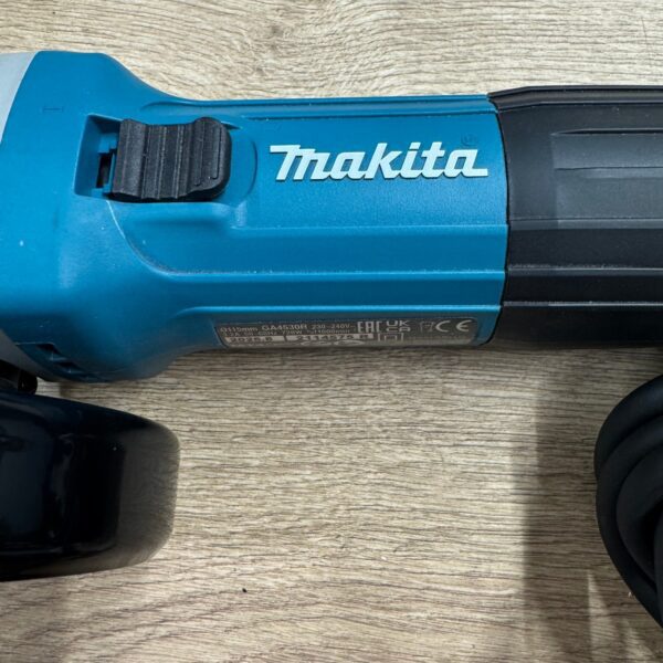 Makita GA4530R 115mm 240V Angle Grinder Used With Handle Guard Disc & Spanner