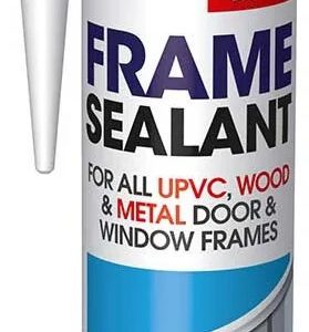 151 Frame Sealant White UPVC Wood Metal Door Window Frame Sealant 310ml New