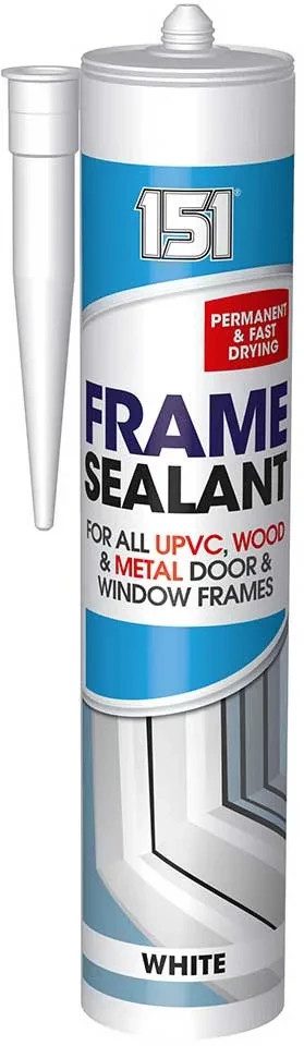 151 Frame Sealant White UPVC Wood Metal Door Window Frame Sealant 310ml New