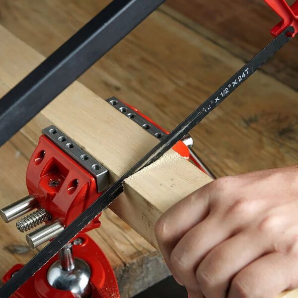 Dekton 12" Professional Hacksaw 300mm Heavy Duty Frame 24TPI Blade New