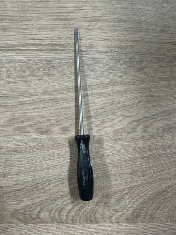 Snap On Flat Screwdriver SDD46 USA Slotted Tip Hand Tool Genuine SnapOn Steel