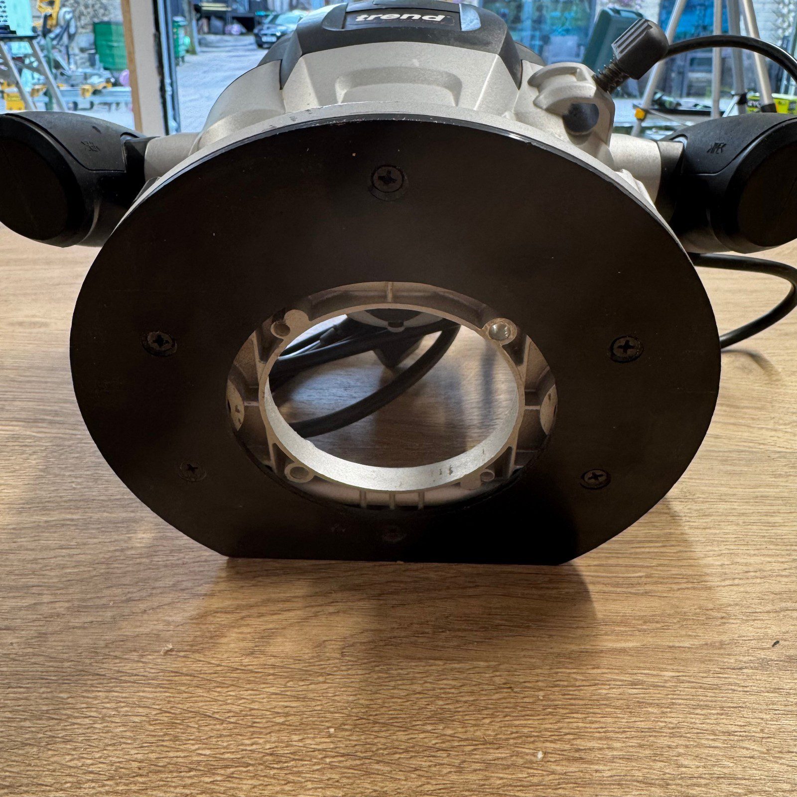 Trend T7E 2100W Router Variable Speed Plunge Router With Case Used 240V UK Clean - Image 13