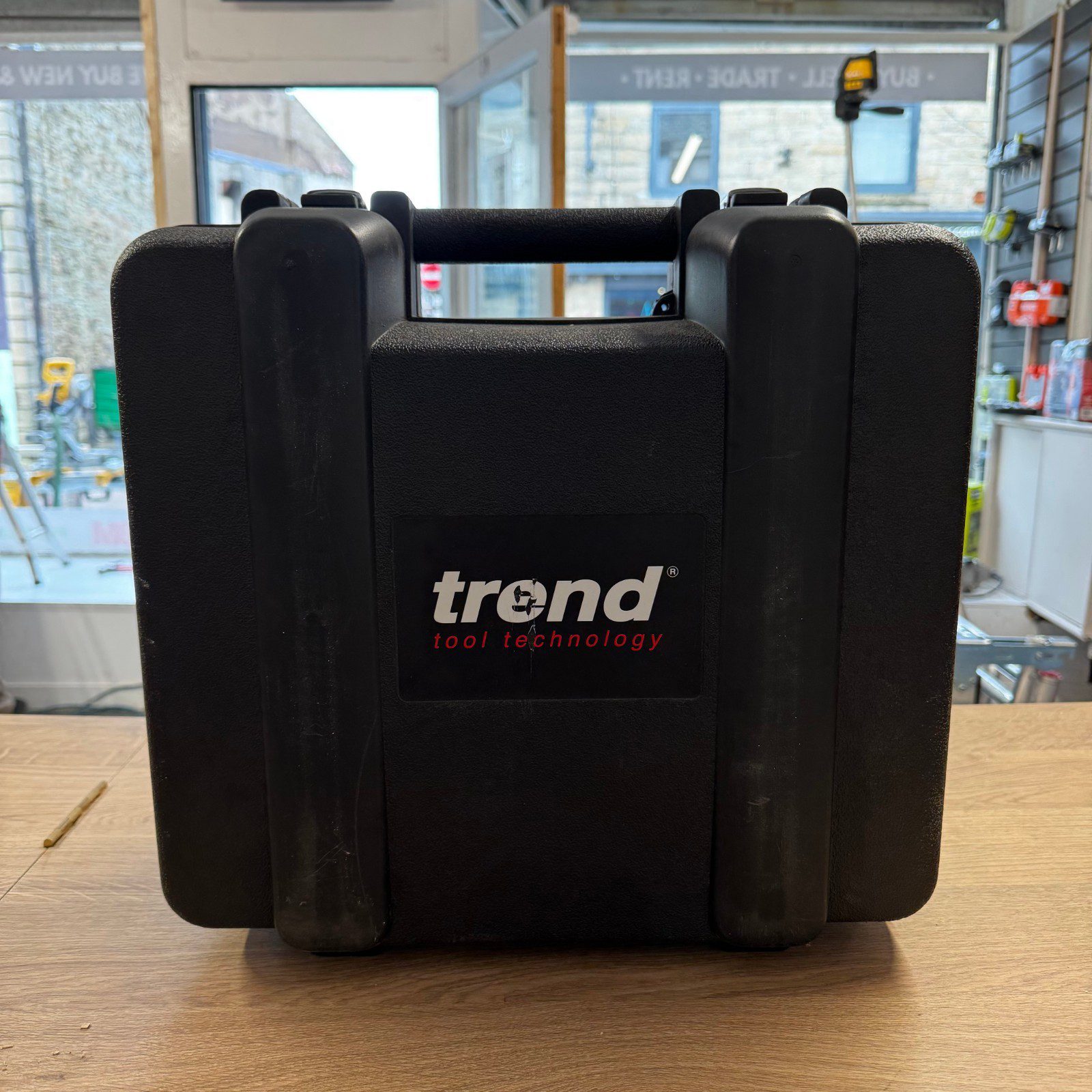 Trend T7E 2100W Router Variable Speed Plunge Router With Case Used 240V UK Clean - Image 19