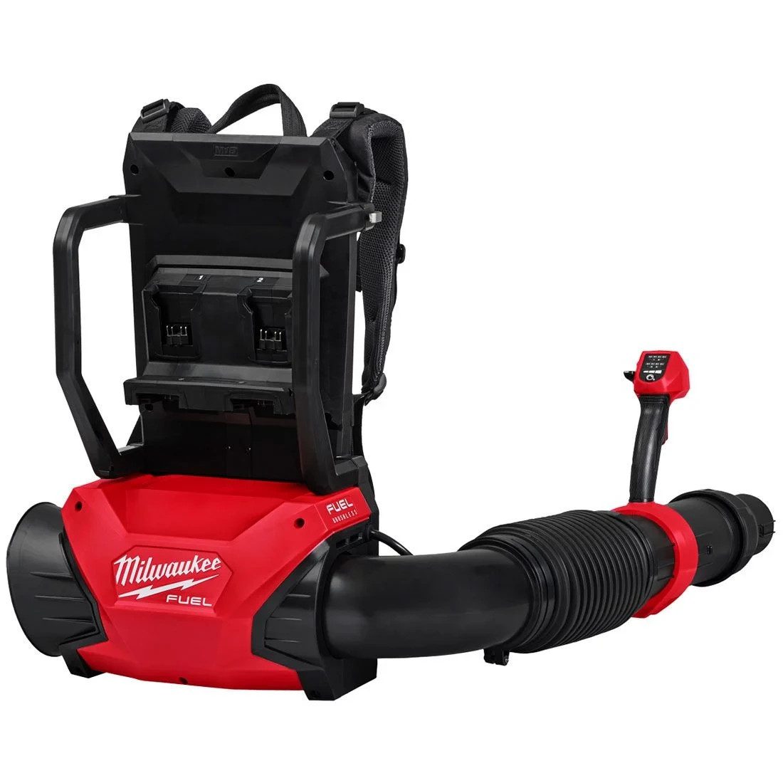Milwaukee M18 F2BPB FUEL Backpack Vacuum 18V With Batteries Rapid Charger Kit - Image 2