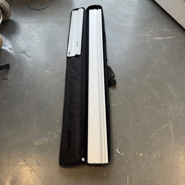 Rubi Slim System Guide Rails Tile Cutting Track Rail 2 Piece Set With Case Used