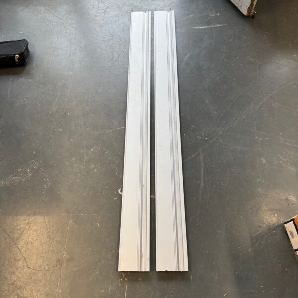 Rubi Slim System Guide Rails Tile Cutting Track Rail 2 Piece Set With Case Used