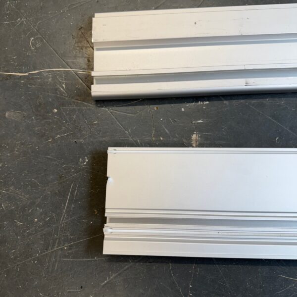 Rubi Slim System Guide Rails Tile Cutting Track Rail 2 Piece Set With Case Used