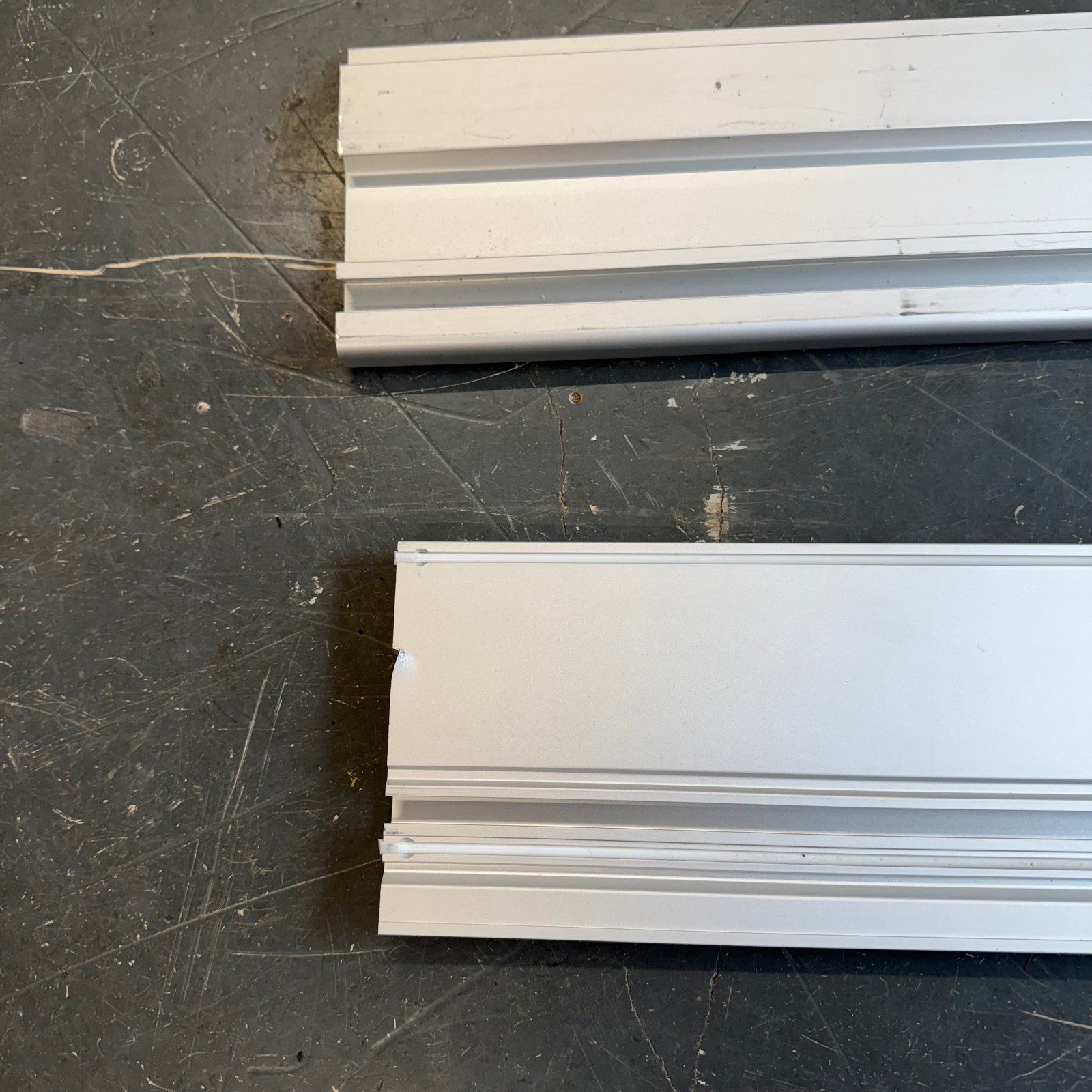 Rubi Slim System Guide Rails Tile Cutting Track Rail 2 Piece Set With Case Used - Image 9