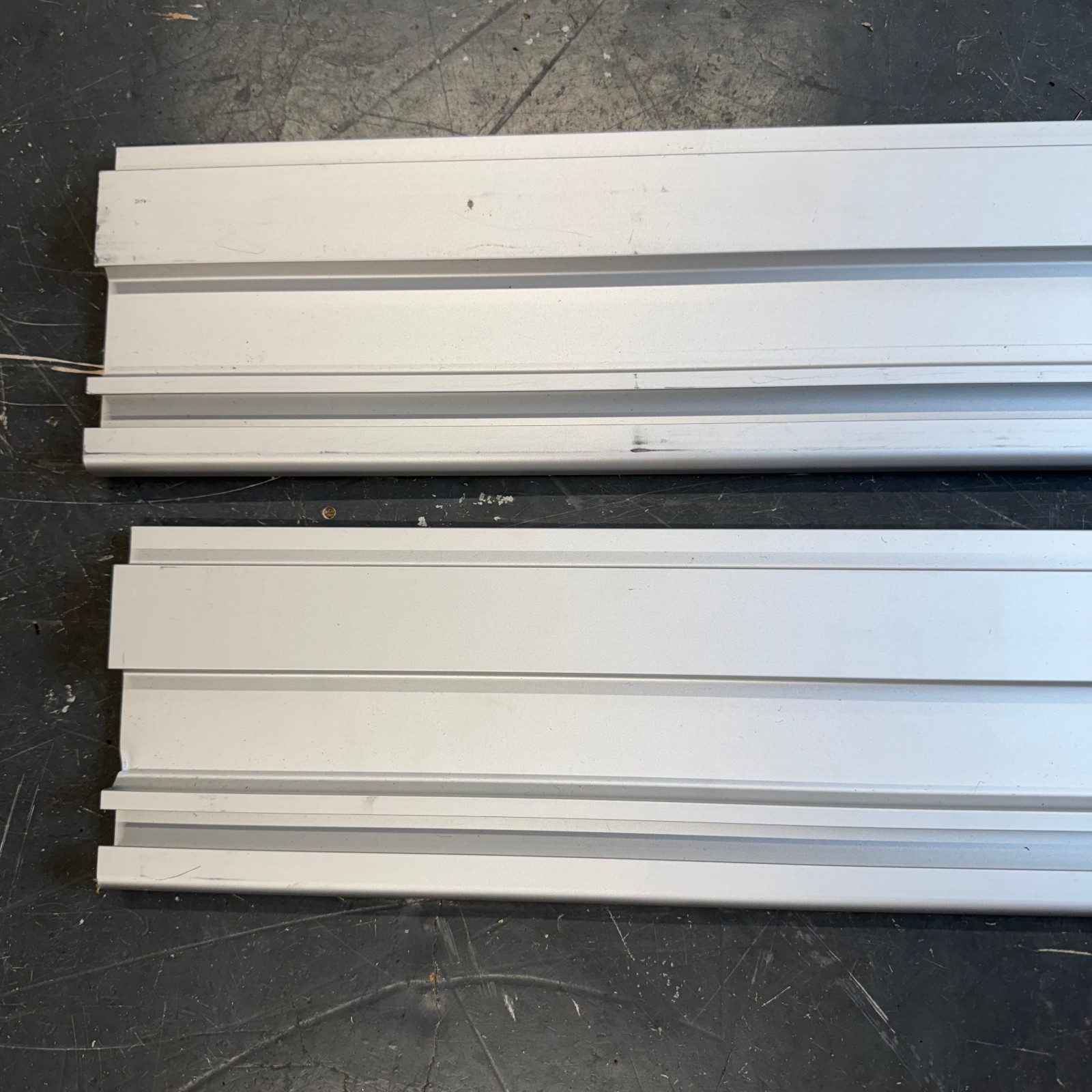 Rubi Slim System Guide Rails Tile Cutting Track Rail 2 Piece Set With Case Used - Image 11