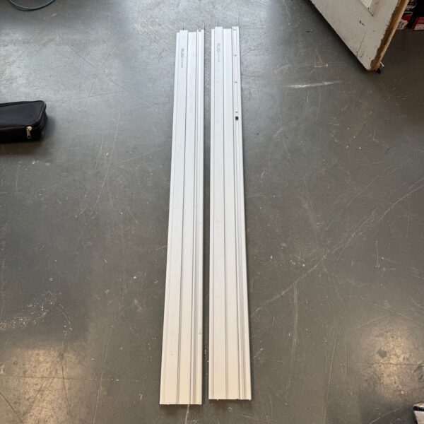 Rubi Slim System Guide Rails Tile Cutting Track Rail 2 Piece Set With Case Used