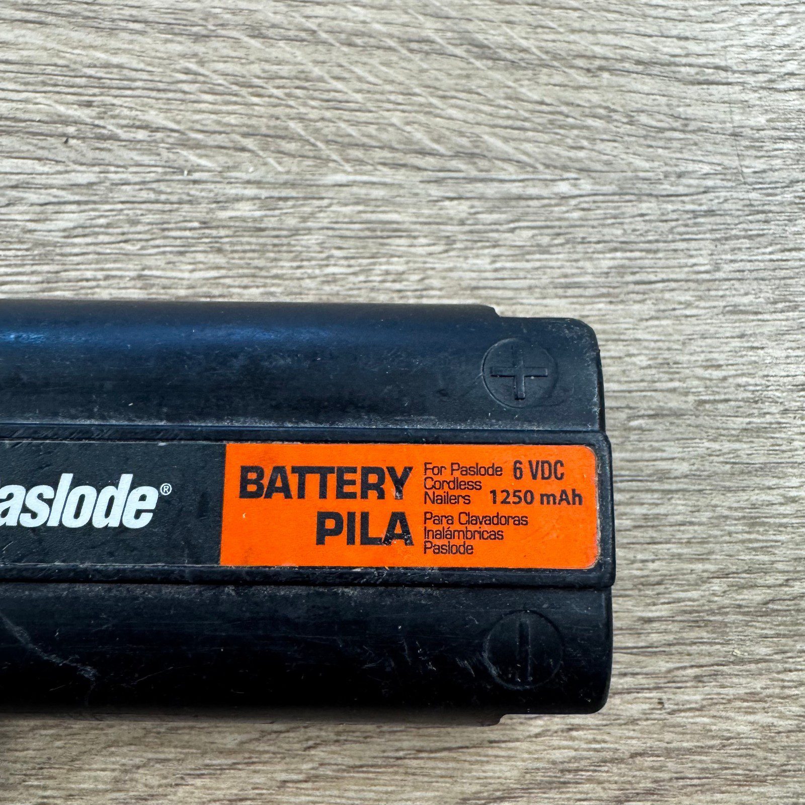 Paslode 6V Battery Pack 1250mAh Cordless Nail Gun Battery Used - Image 7