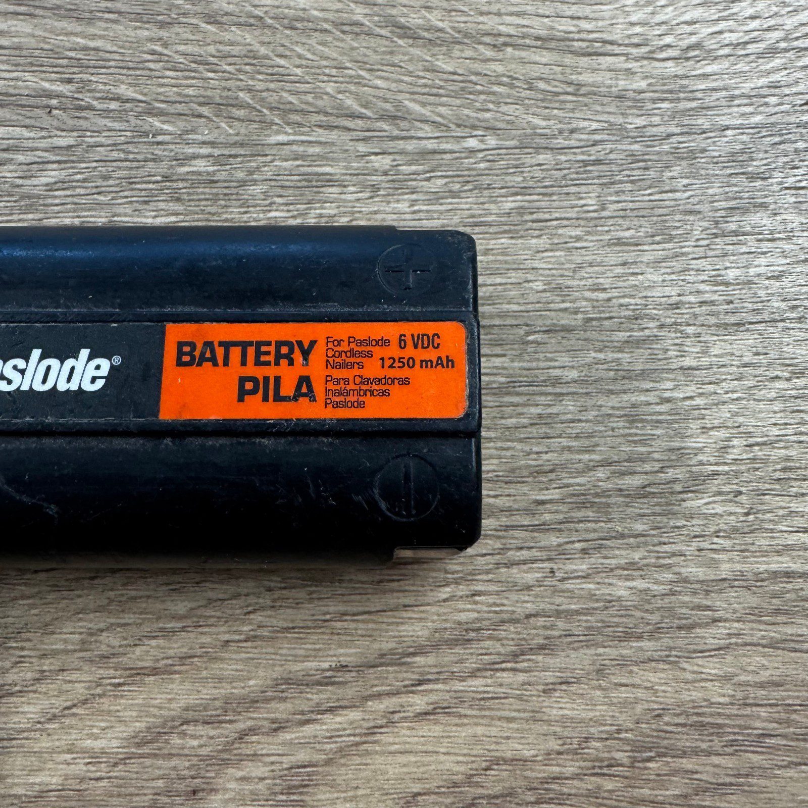 Paslode 6V Battery Pack 1250mAh Cordless Nail Gun Battery Used - Image 8