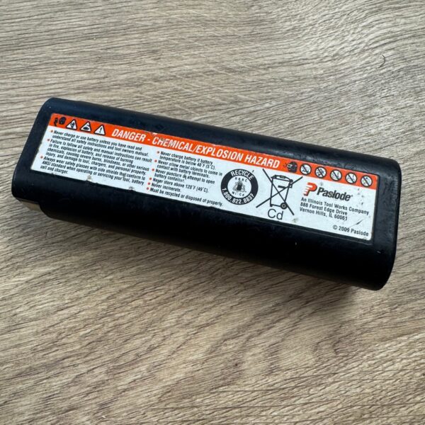 Paslode 6V Battery Pack 1250mAh Cordless Nail Gun Battery Used
