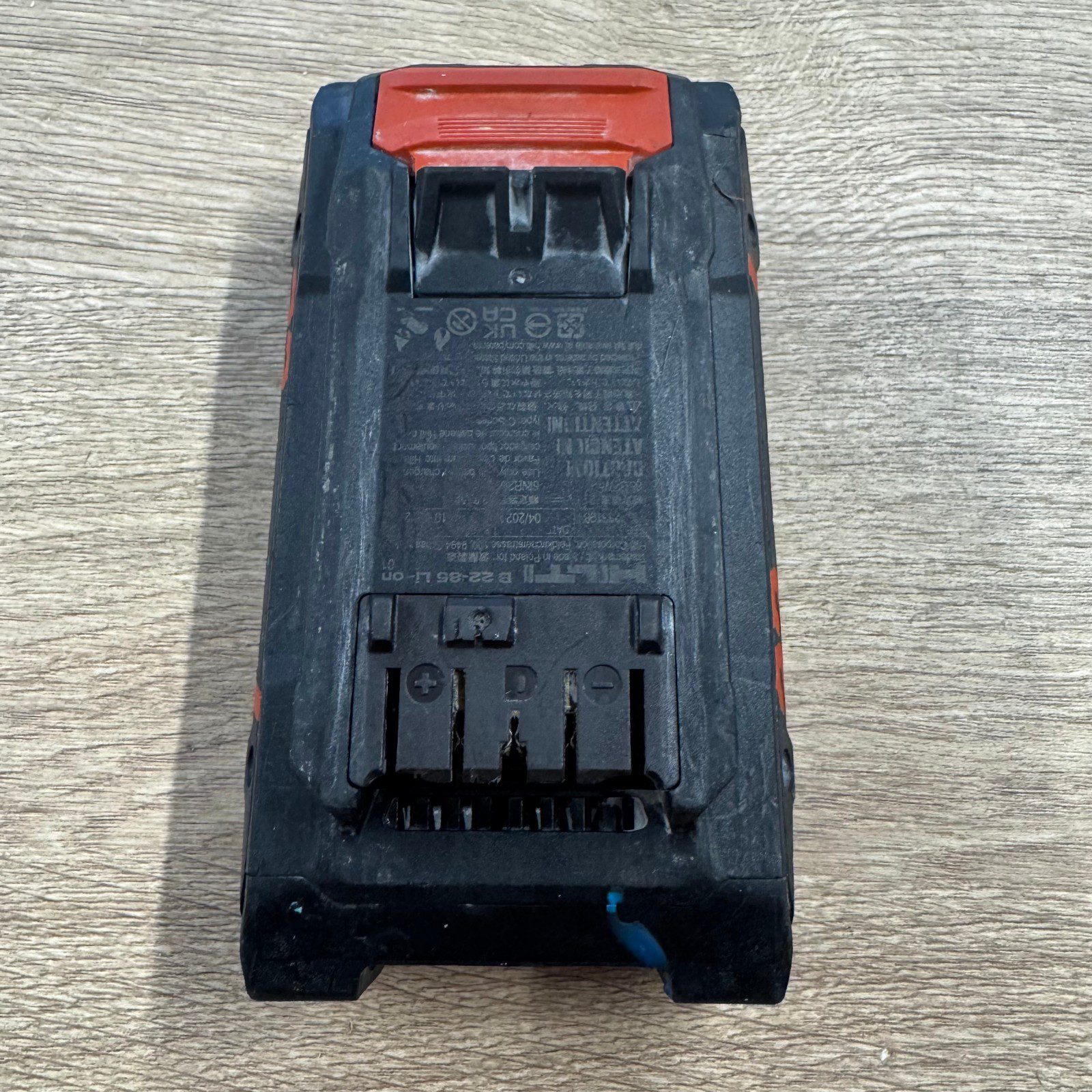 Hilti B 22-85 Li-Ion Battery 4.0Ah Used Cordless Power Tool Battery Pack Only - Image 3
