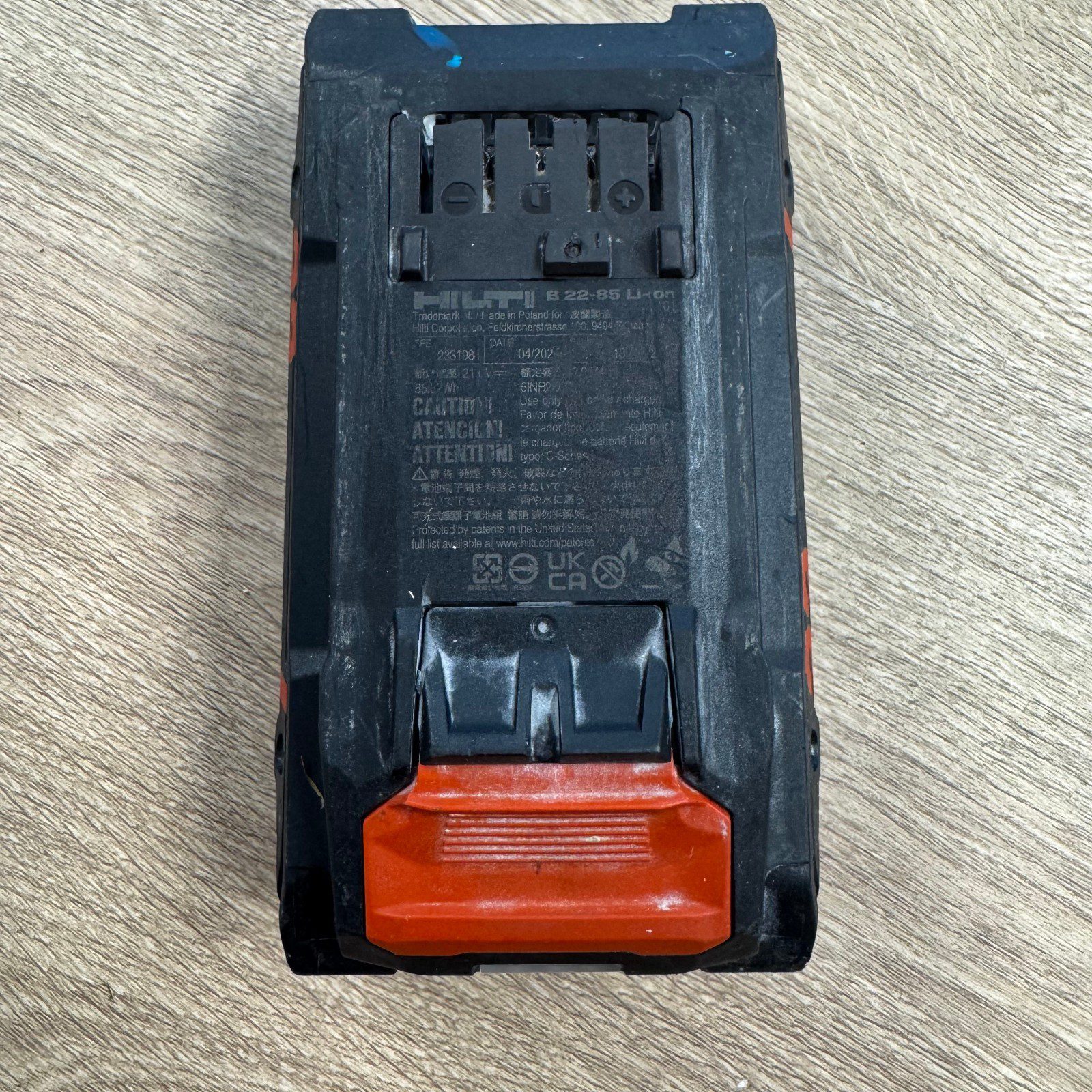 Hilti B 22-85 Li-Ion Battery 4.0Ah Used Cordless Power Tool Battery Pack Only - Image 18