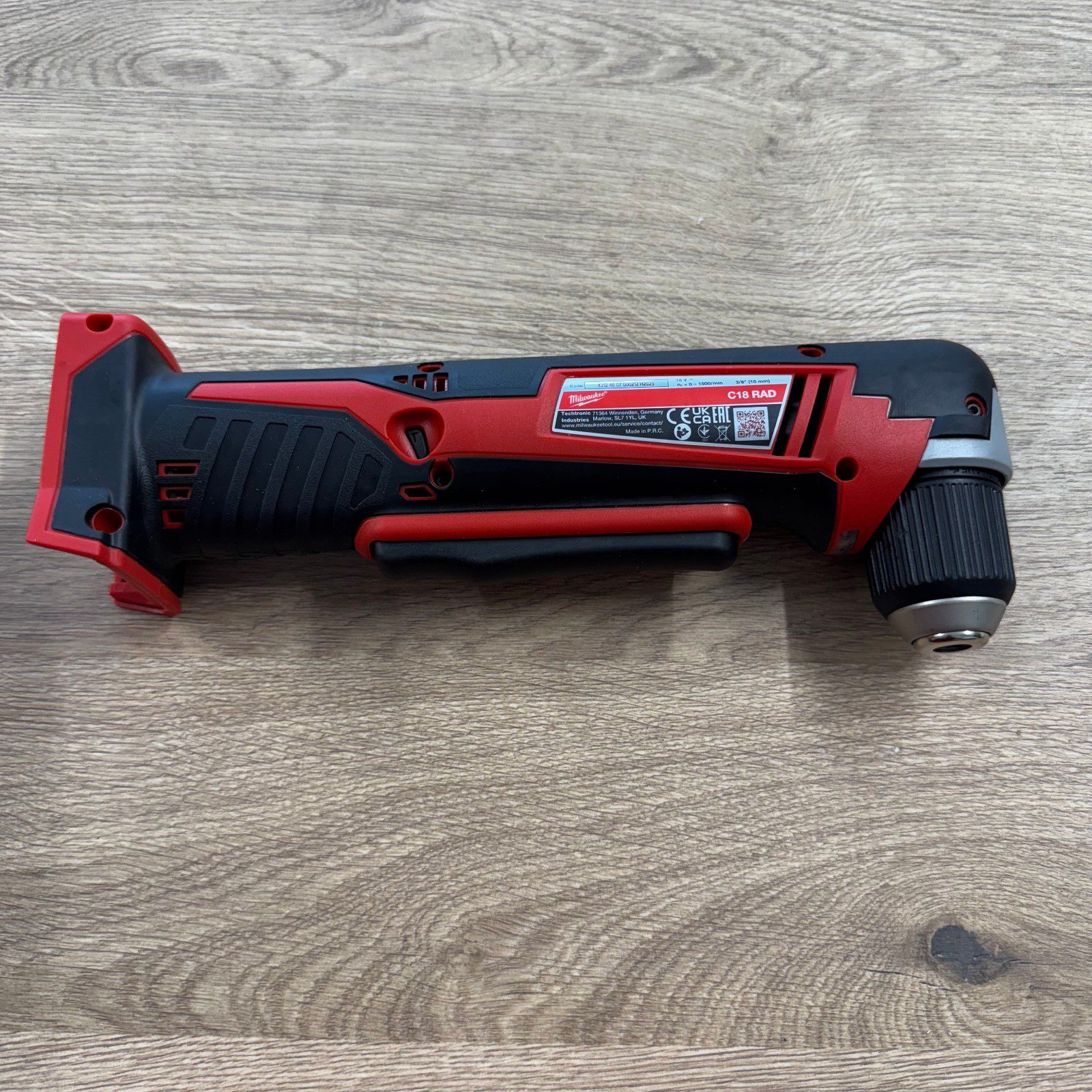 Milwaukee C18 RAD 18V Right Angle Drill Driver Body Only Used Compact Drill Tool - Image 12