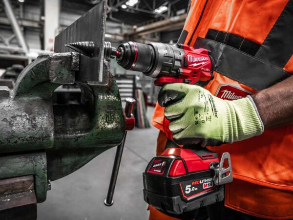 Milwaukee M18 FPD3-502X M18 FUEL Combi Drill Kit 2x 5.0Ah Batteries Charger Box