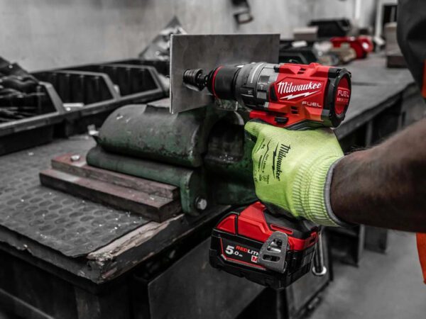 Milwaukee M18 FPD3-502X M18 FUEL Combi Drill Kit 2x 5.0Ah Batteries Charger Box