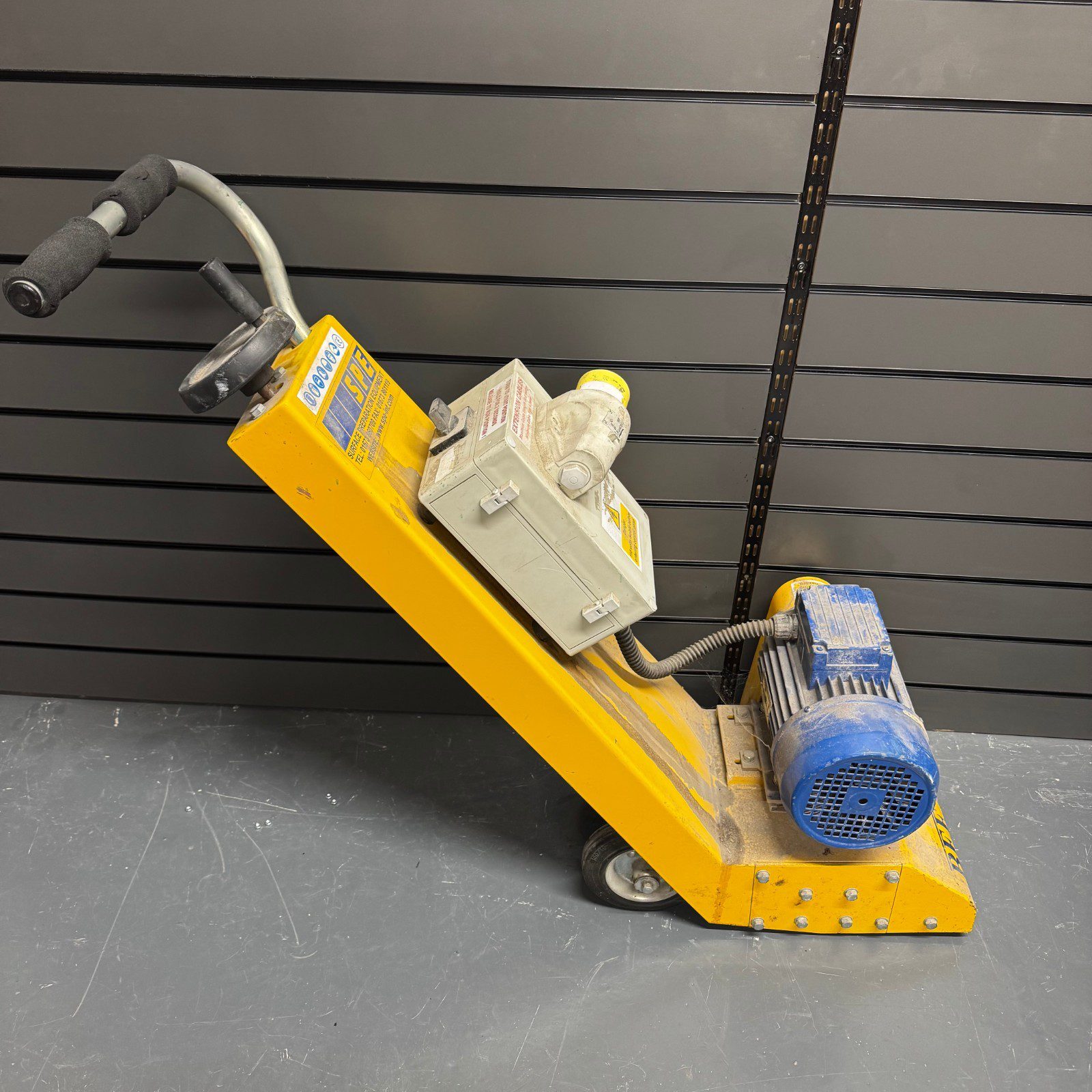 SPE BEF200 Surface Preparation Equipment 110V Electric Floor Prep Machine Used - Image 10