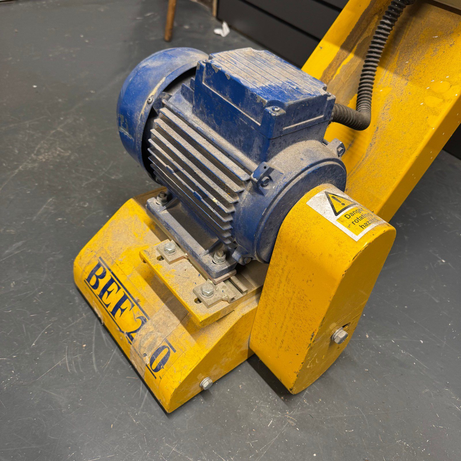 SPE BEF200 Surface Preparation Equipment 110V Electric Floor Prep Machine Used - Image 12