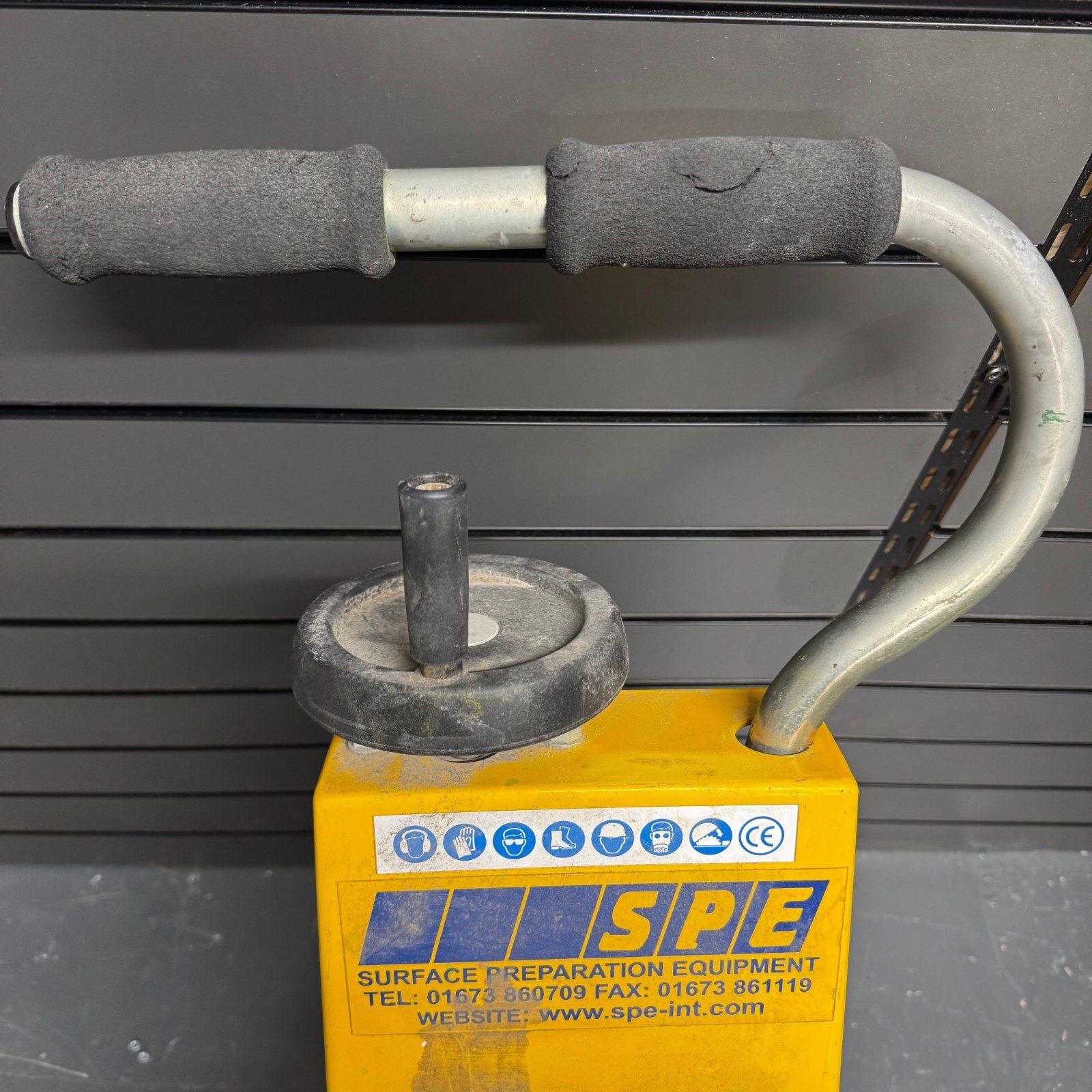 SPE BEF200 Surface Preparation Equipment 110V Electric Floor Prep Machine Used - Image 13