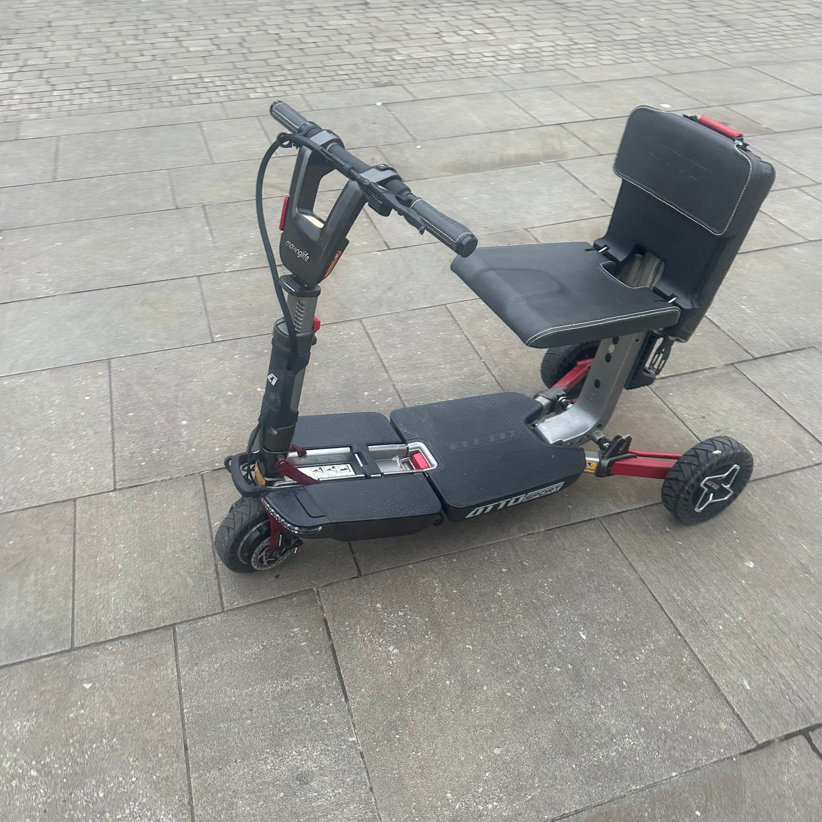 ATTO Sport Folding Mobility Scooter Used Portable Travel Mobility Scooter - Image 4