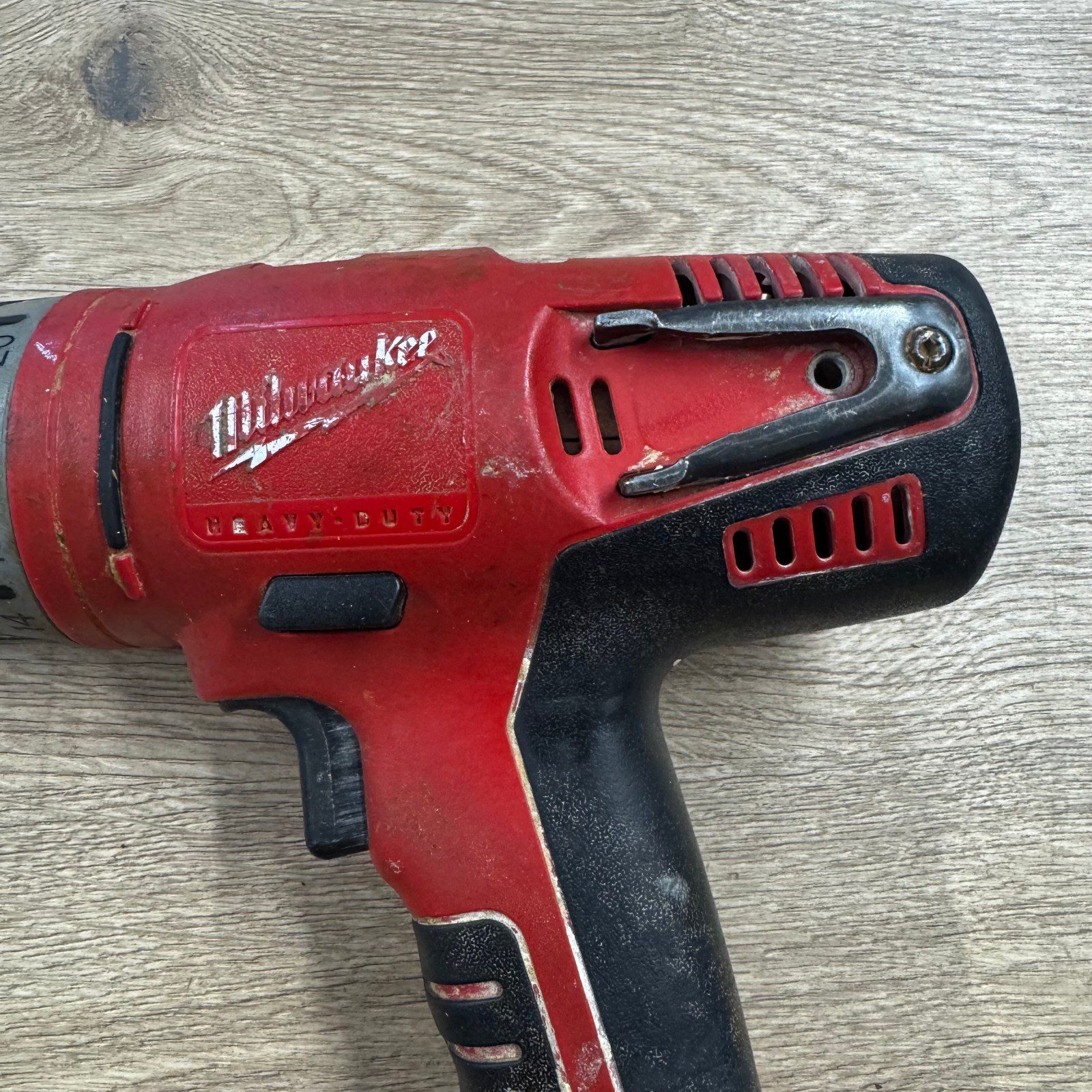 Milwaukee V28 PD 28V Combi Drill Used With Case Side Handle No Battery Charger - Image 10