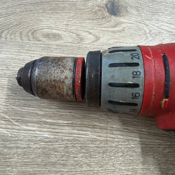 Milwaukee V28 PD 28V Combi Drill Used With Case Side Handle No Battery Charger