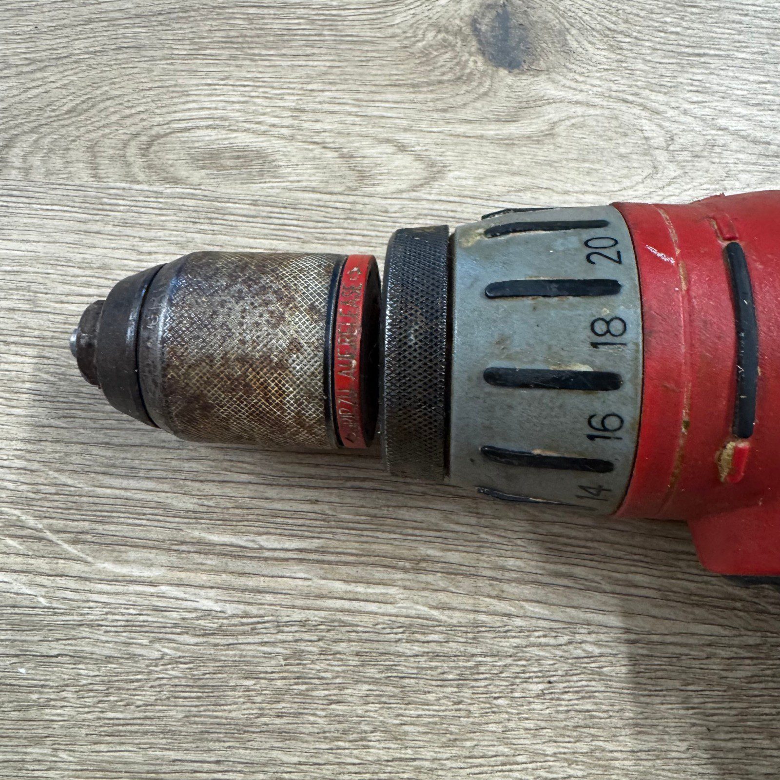 Milwaukee V28 PD 28V Combi Drill Used With Case Side Handle No Battery Charger - Image 11