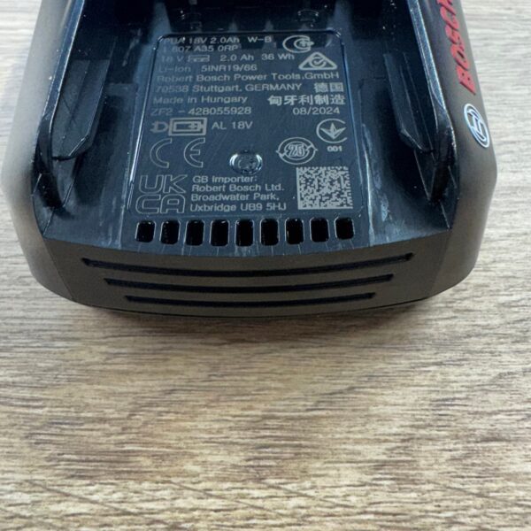 Bosch PBA 18V 2.0Ah Battery Used Li-Ion Power For All Alliance Genuine Pack