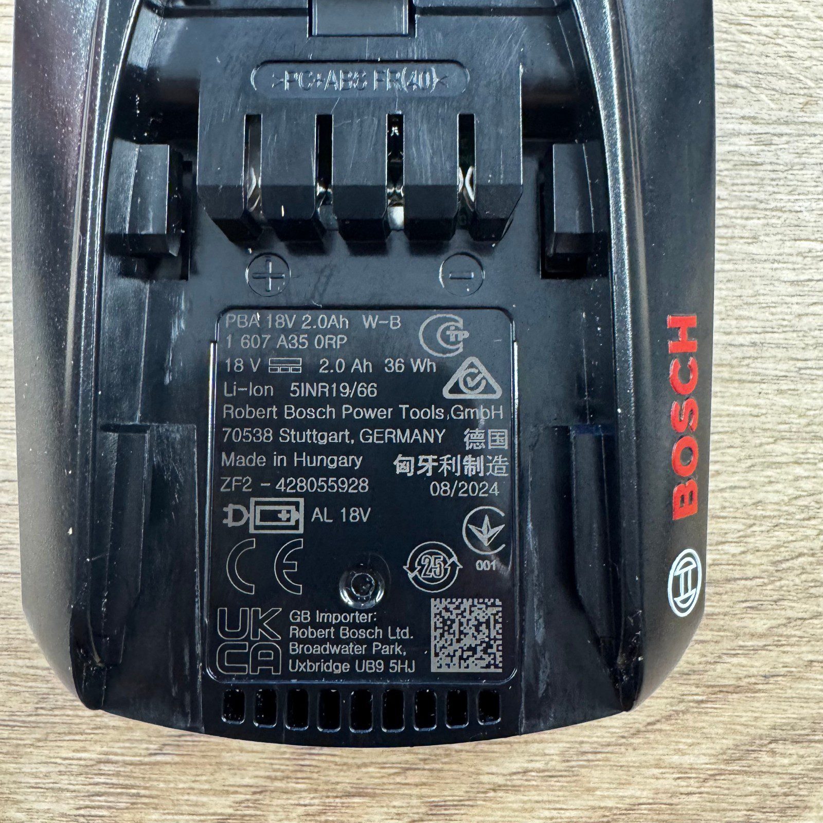 Bosch PBA 18V 2.0Ah Battery Used Li-Ion Power For All Alliance Genuine Pack - Image 10