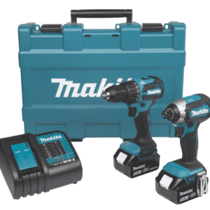 Makita DLX2537ST 18V LXT Brushless Twin Kit DHP489 DTD153 2x 5Ah Makpac