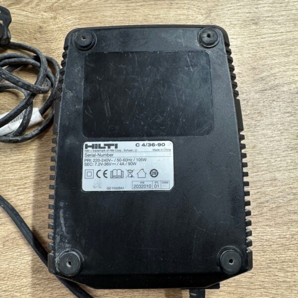 Hilti C 4/36-90 240V Li-Ion Battery Charger 7.2V-36V