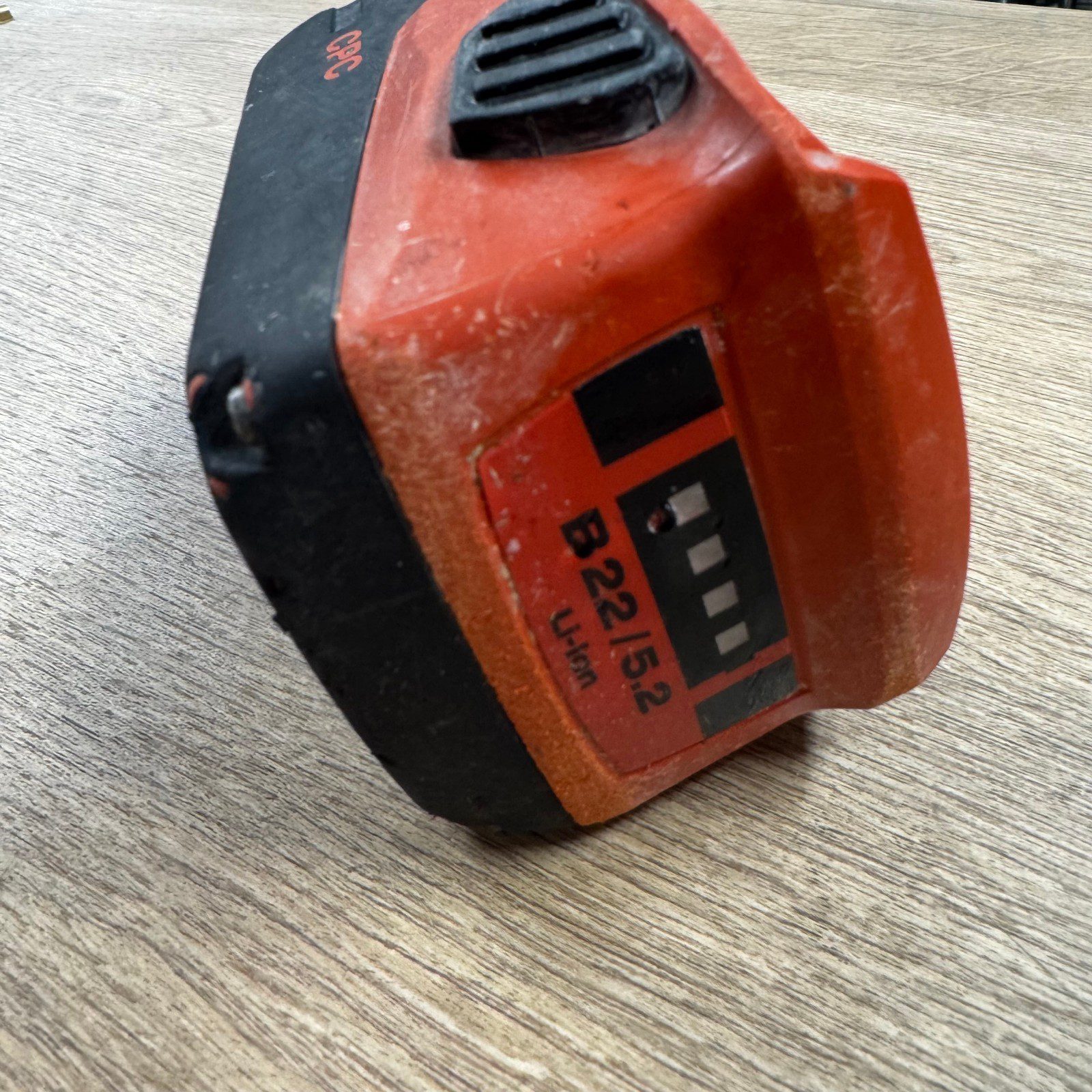 Hilti B22 5.2Ah 21.6V Li-ion CPC Battery Pack Genuine Used Working - Image 3