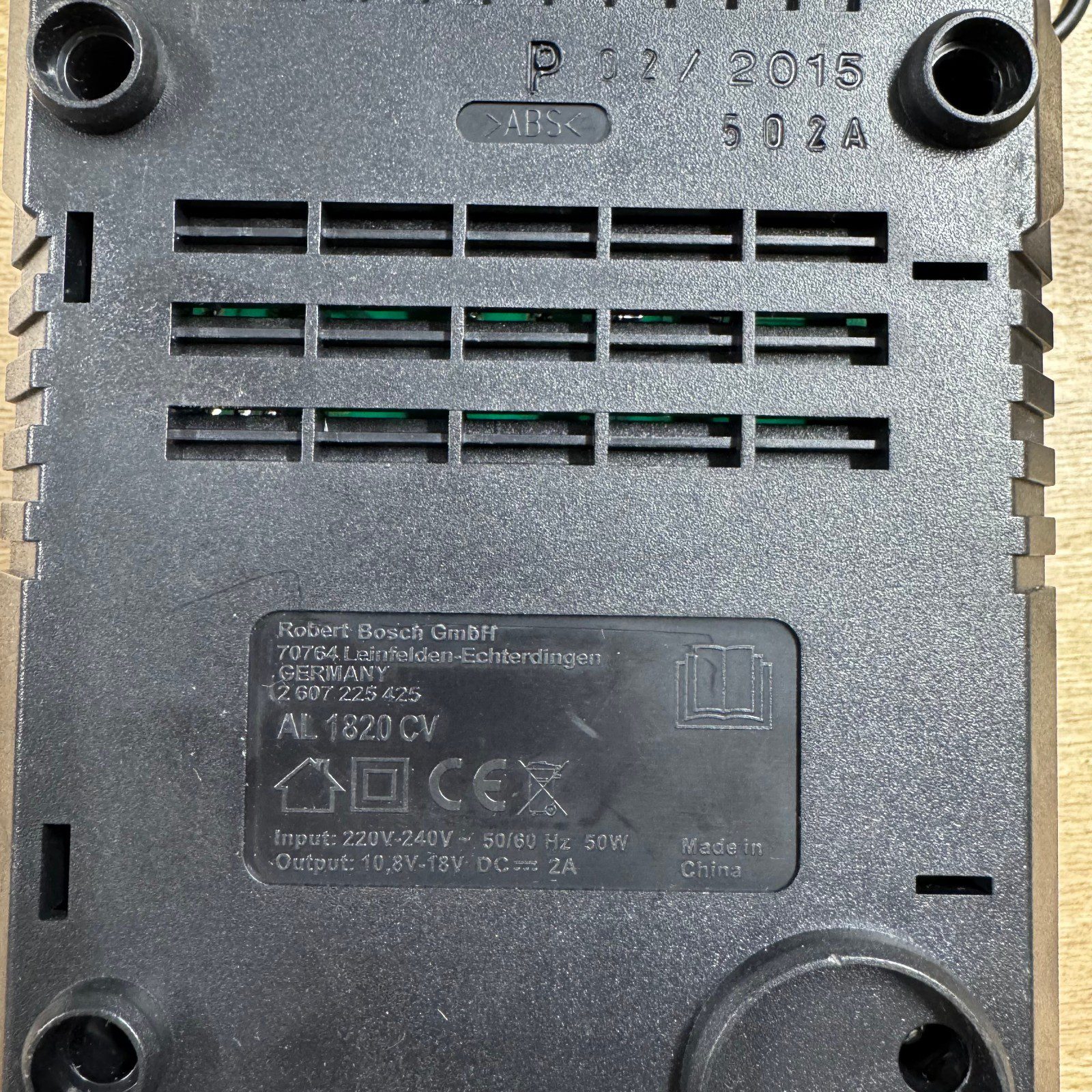 Bosch AL 1820 CV 10.8V–18V Li-Ion Battery Charger - Image 11