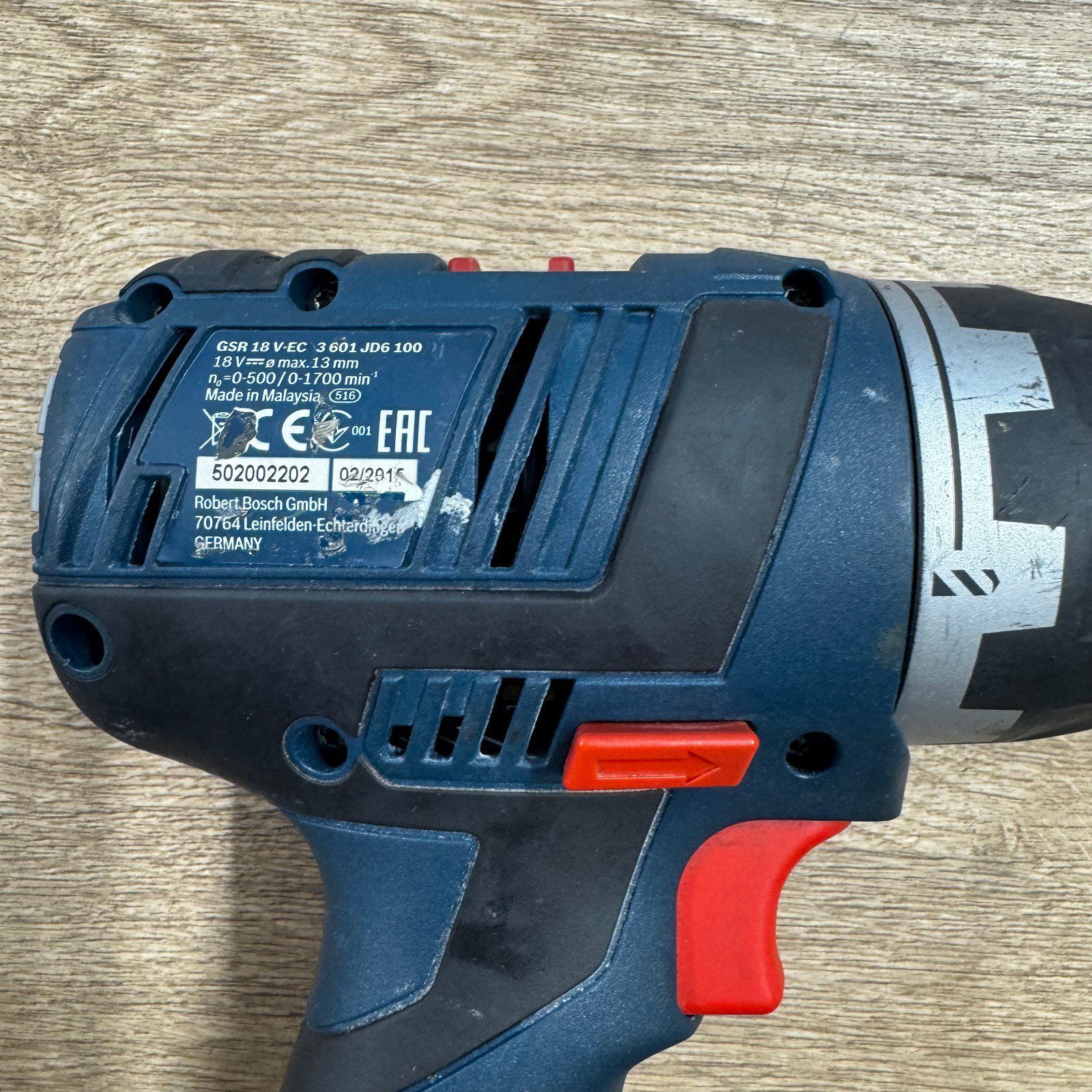 Bosch Professional GSR 18 V-EC 18V Cordless Drill Driver Body With Case - Image 12