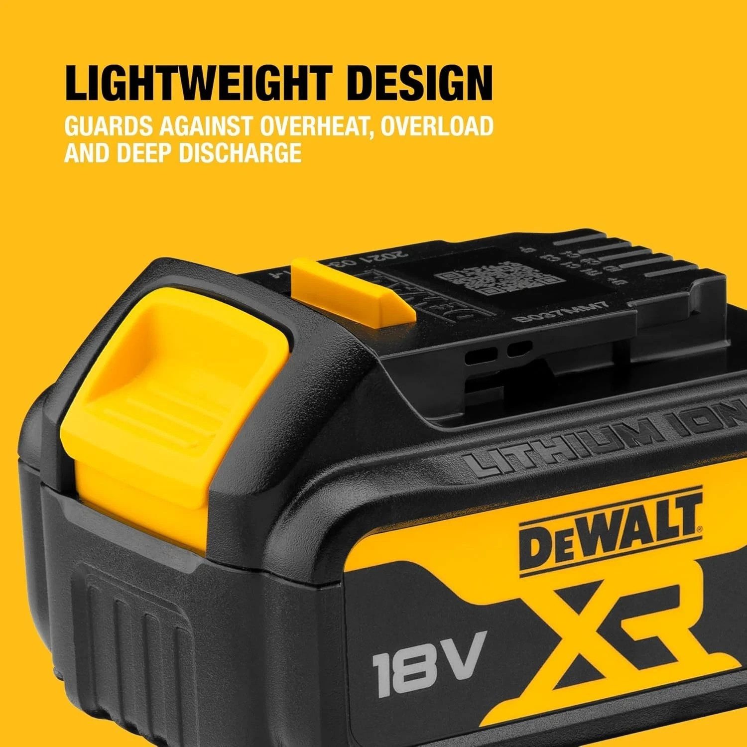 DeWalt DCB182 18V XR Li-Ion Battery 4.0Ah – High Capacity Power Pack for Tools - Image 8