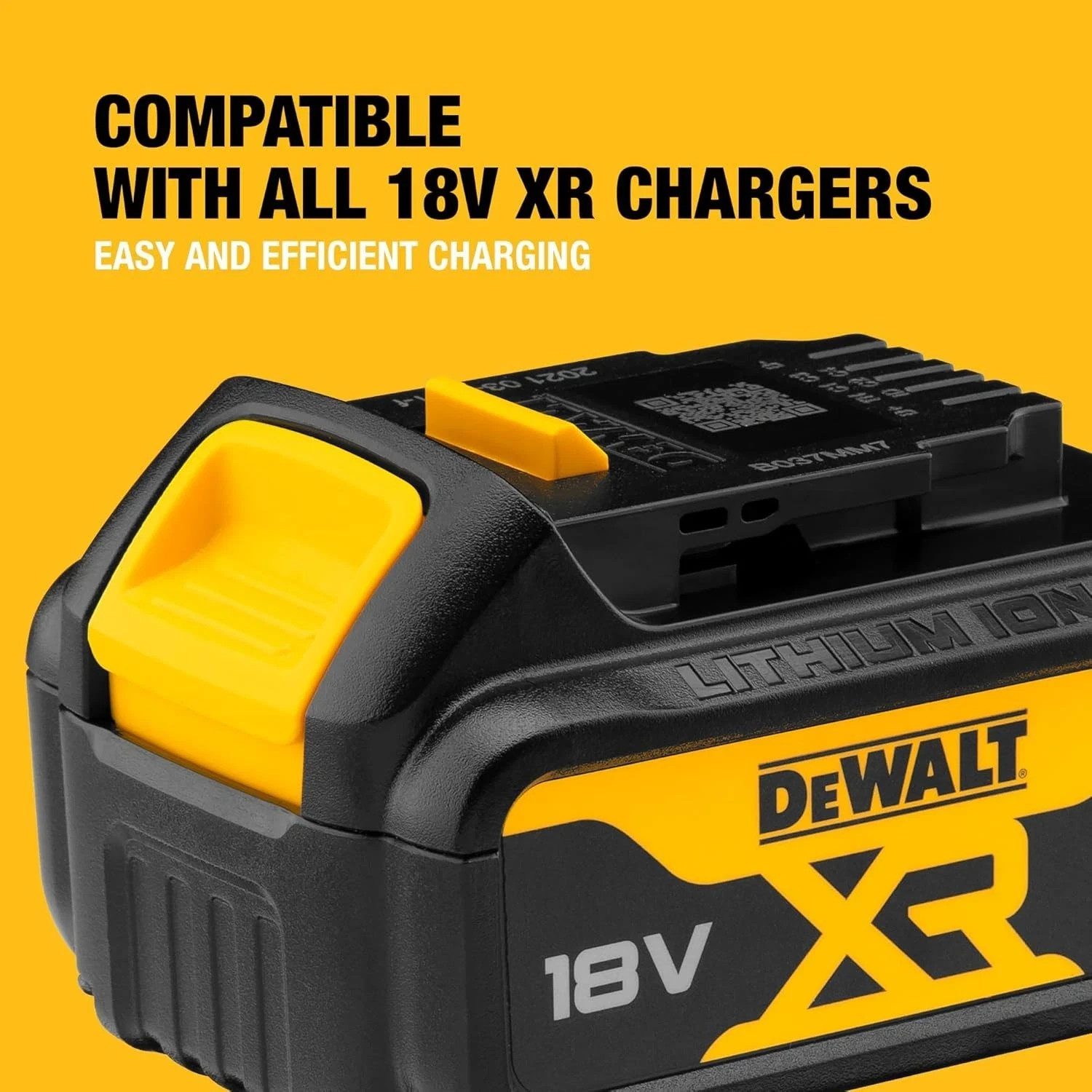 DeWalt DCB182 18V XR Li-Ion Battery 4.0Ah – High Capacity Power Pack for Tools - Image 11