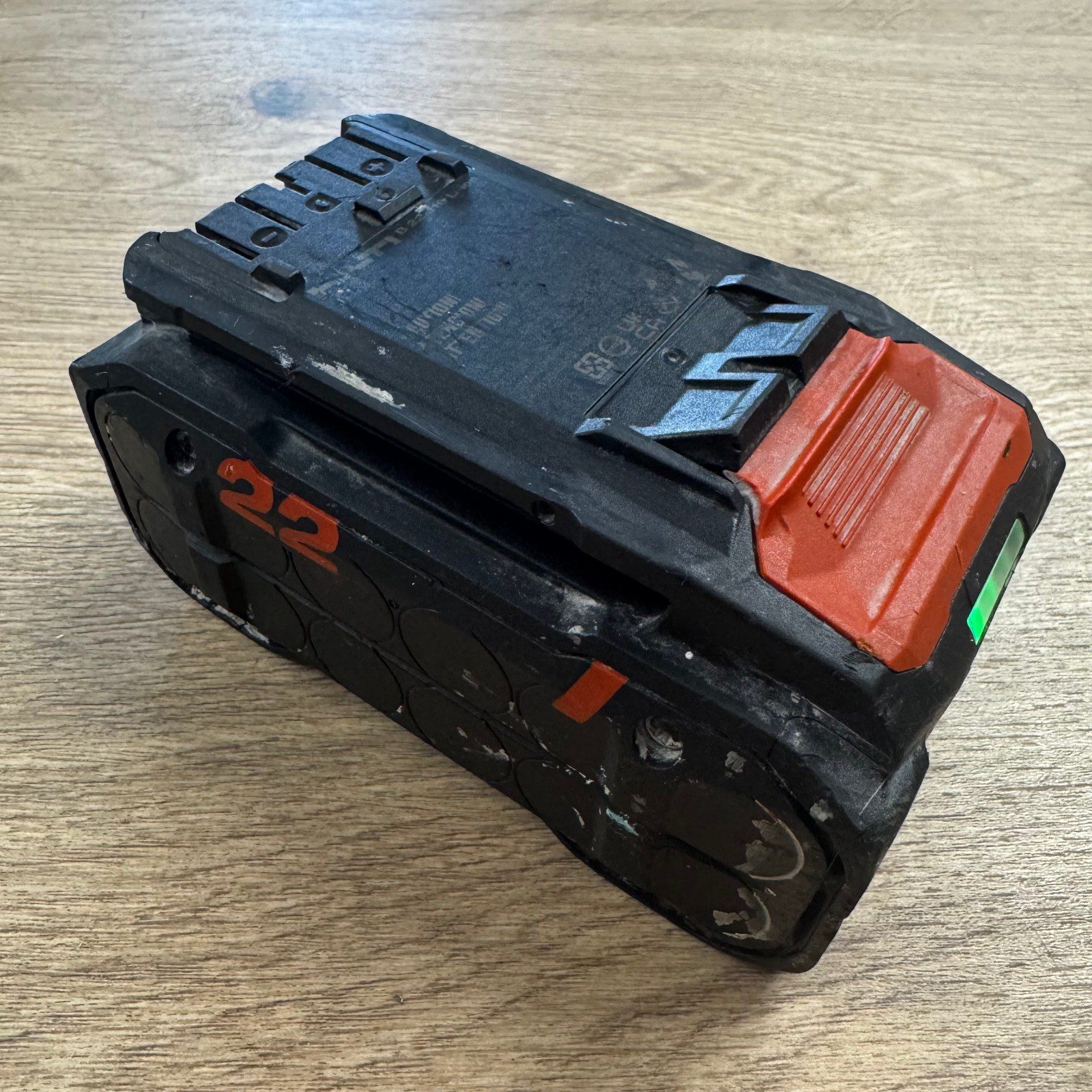 Hilti B 22 22V Li-Ion Battery Used Genuine Battery Pack - Image 1