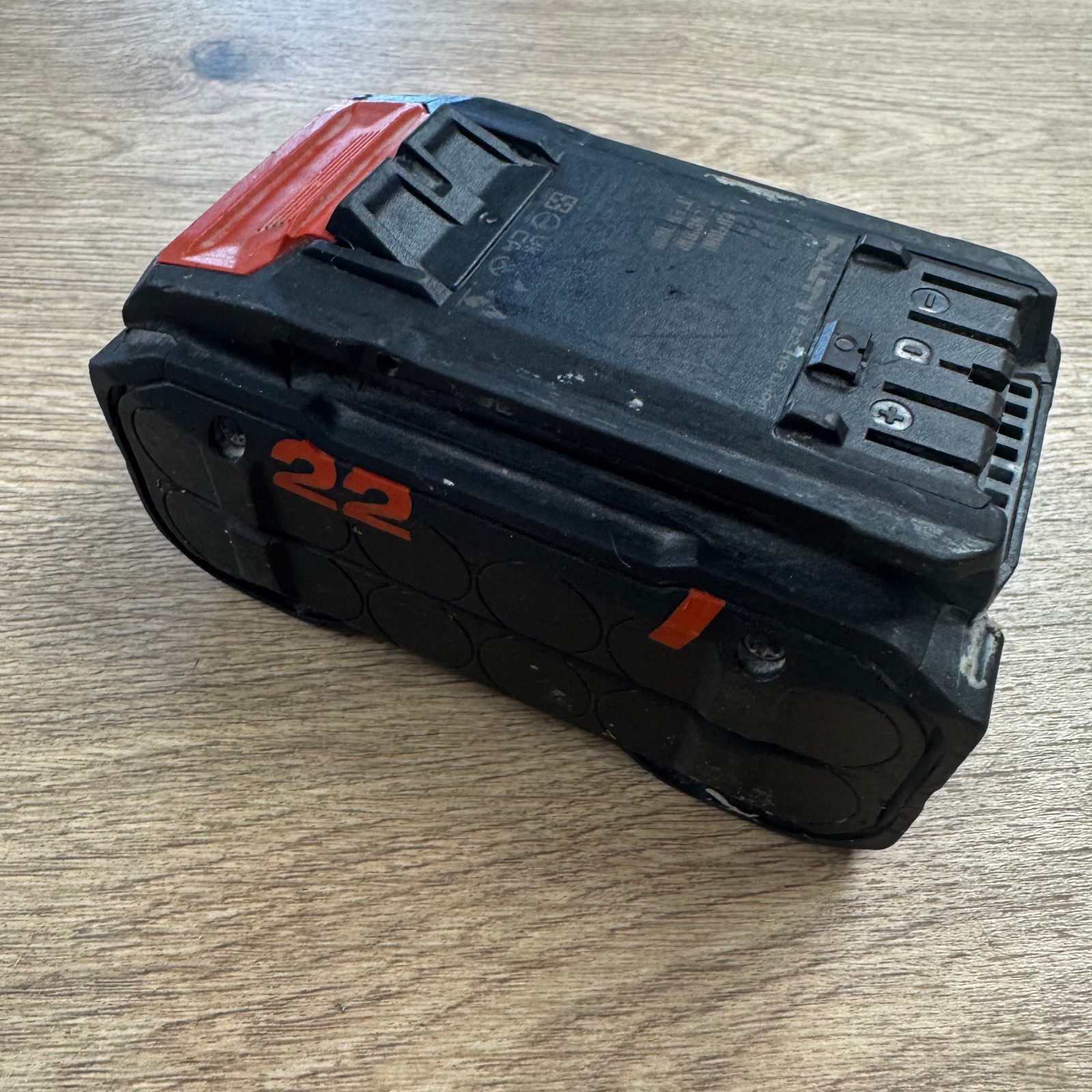Hilti B 22 22V Li-Ion Battery Used Genuine Battery Pack - Image 5