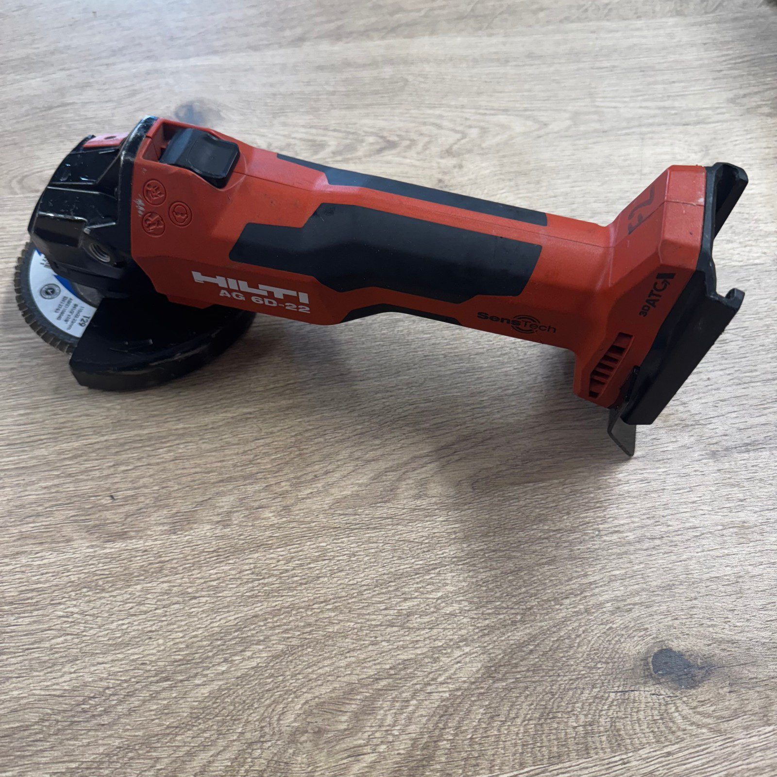 Hilti AG 6D-22 125mm 22V Cordless Angle Grinder Used Body Only - Image 2