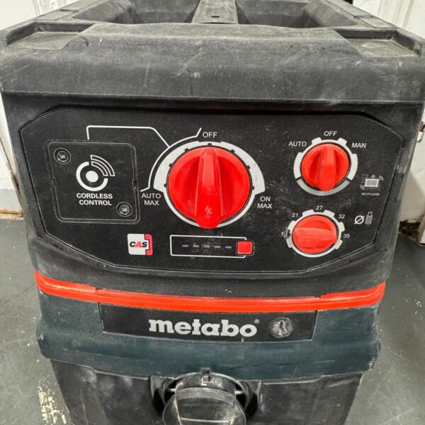 Metabo ASR 36-18 BL 25 M SC Brushless Cordless Dust Extractor Vacuum Used