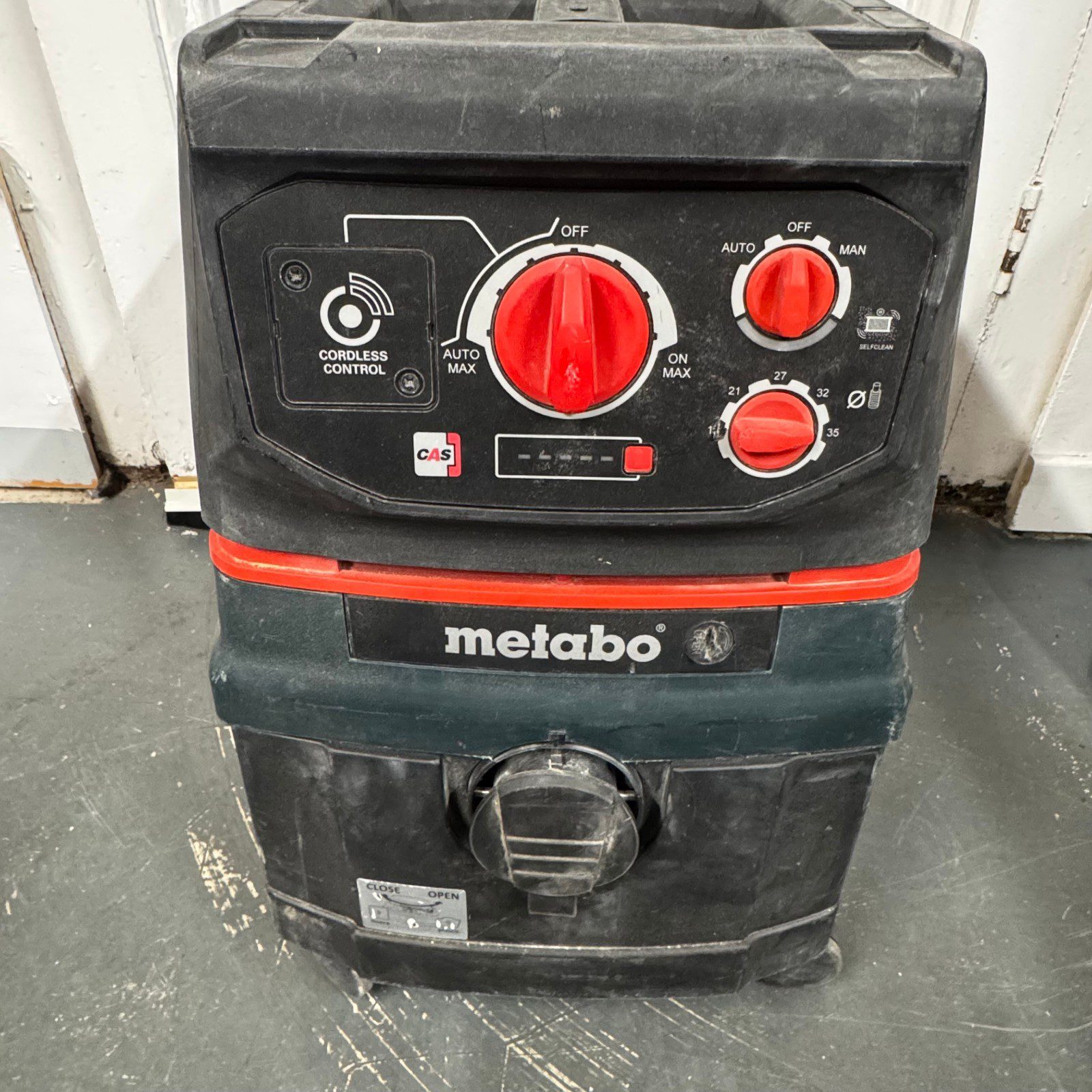 Metabo ASR 36-18 BL 25 M SC Brushless Cordless Dust Extractor Vacuum Used - Image 7