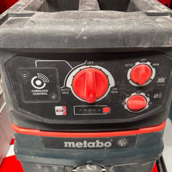 Metabo ASR 36-18 BL 25 M SC Brushless Cordless Dust Extractor Vacuum Used