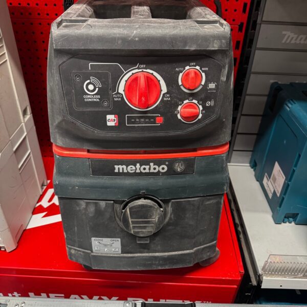 Metabo ASR 36-18 BL 25 M SC Brushless Cordless Dust Extractor Vacuum Used