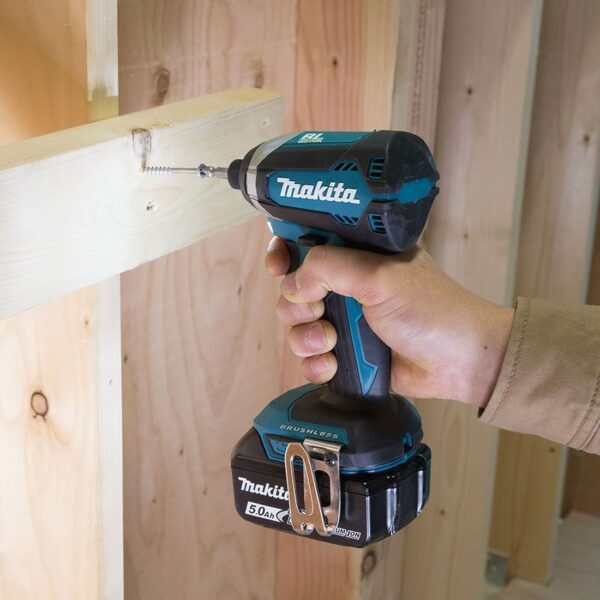 Makita DLX2537ST 18V LXT Brushless Twin Kit DHP489 DTD153 2x 5Ah Makpac